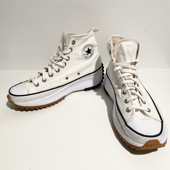 Converse Run Star‎ Hike Platform Sneaker - White Womens 10.5 - Picture 6 of 10